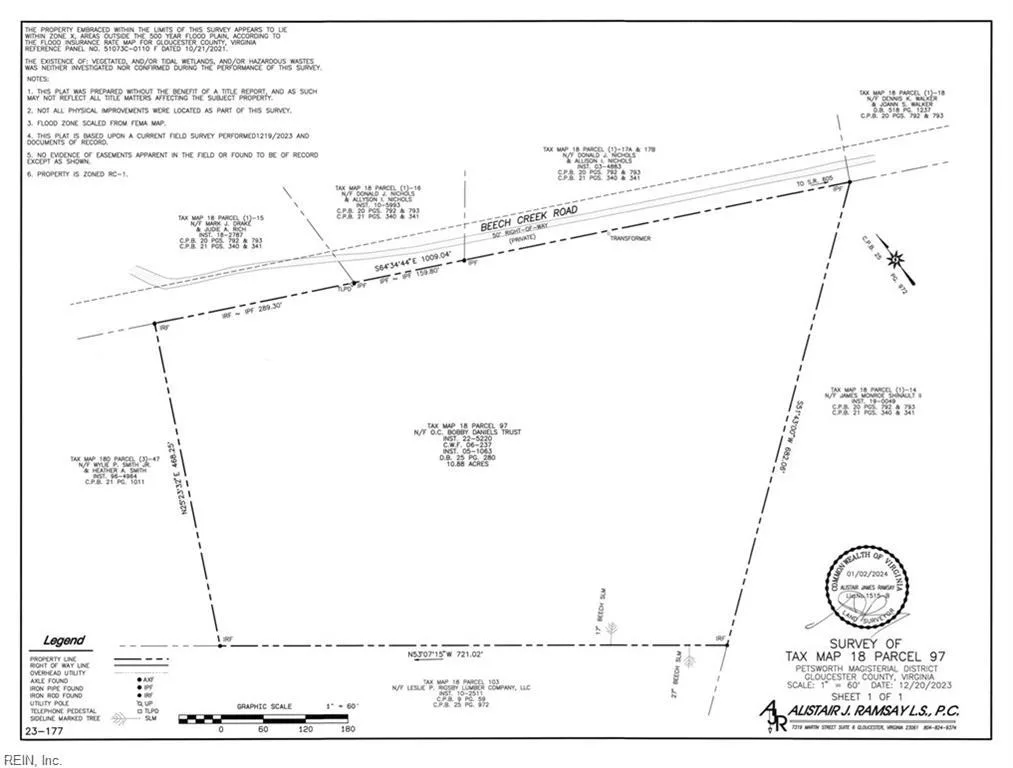 10+ac Beech Creek  (10.88ac) RD, GLOUCESTER VA 23061 thumb 12