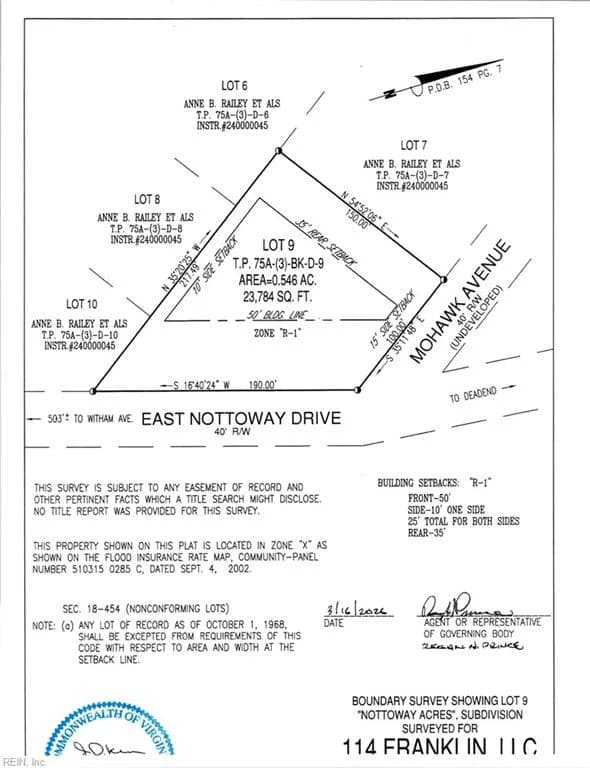 .55acs E Nottoway DR, COURTLAND VA 23837 - Photo 2