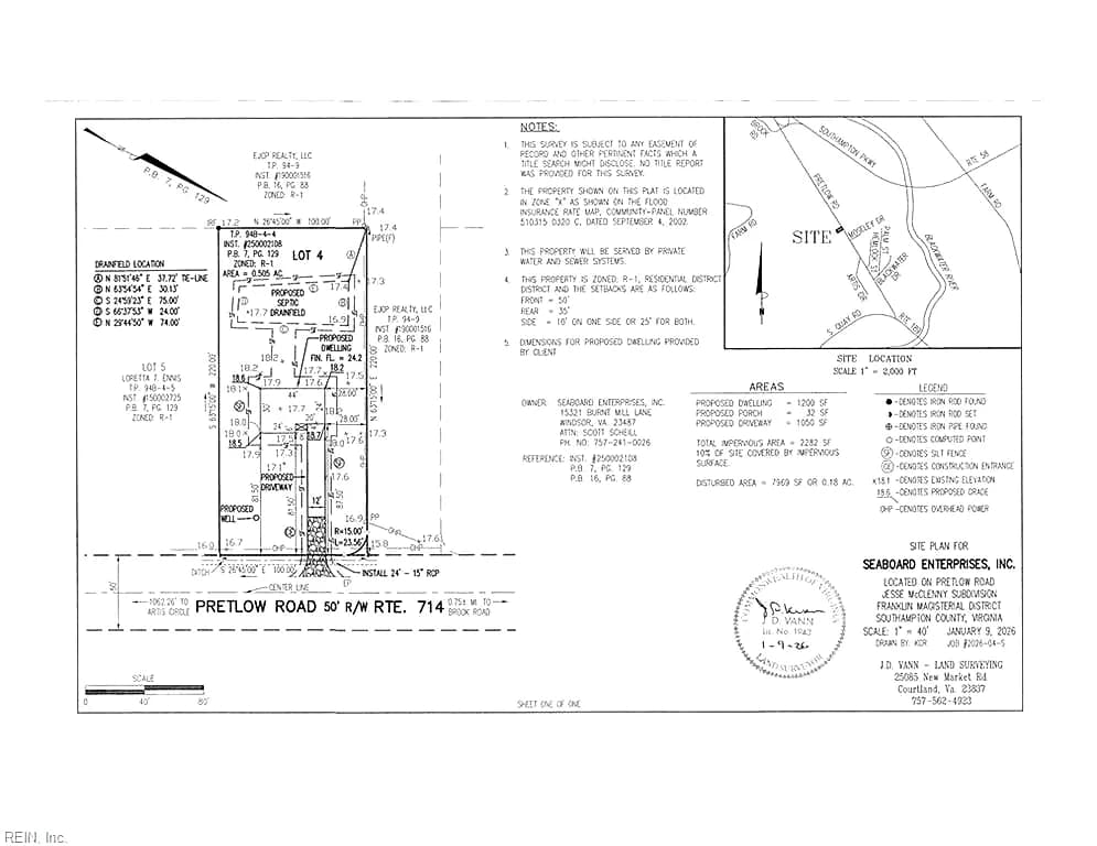 Lot 4 Pretlow RD, FRANKLIN VA 23851 - Photo 3