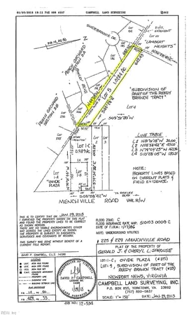 Lot 5 Boxley (Legal address 229 Menchville) BLVD, NEWPORT NEWS VA 23602 thumb 9