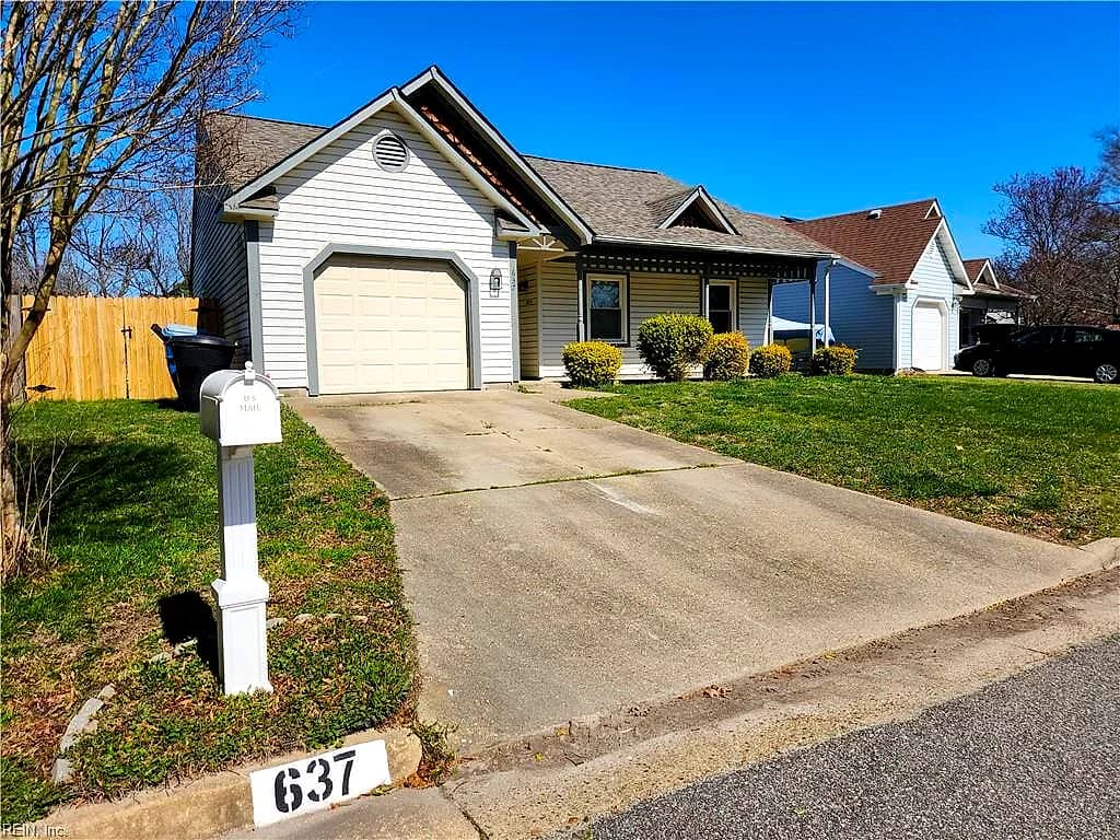 637 Birchridge CT, VIRGINIA BEACH VA 23462 - Main photo