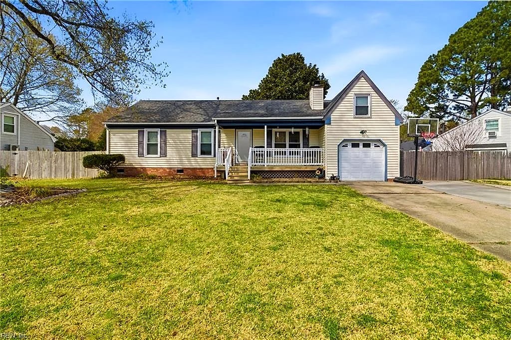 708 Colony DR, Chesapeake — 4 bed Residential, 1,377 sqft