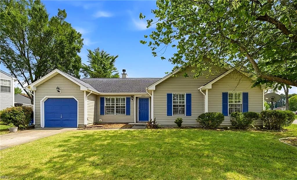 1301 Pinecroft LN, Chesapeake — 3 bed Residential, 1,543 sqft