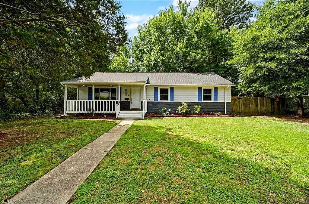 116 Woodhaven RD, Newport News — 3 bed Residential, 1,162 sqft