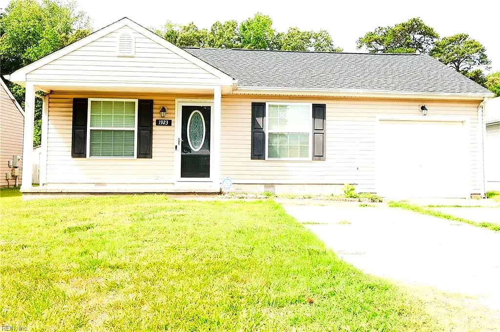 1923 Miller AVE, Chesapeake — 3 bed Residential, 1,196 sqft