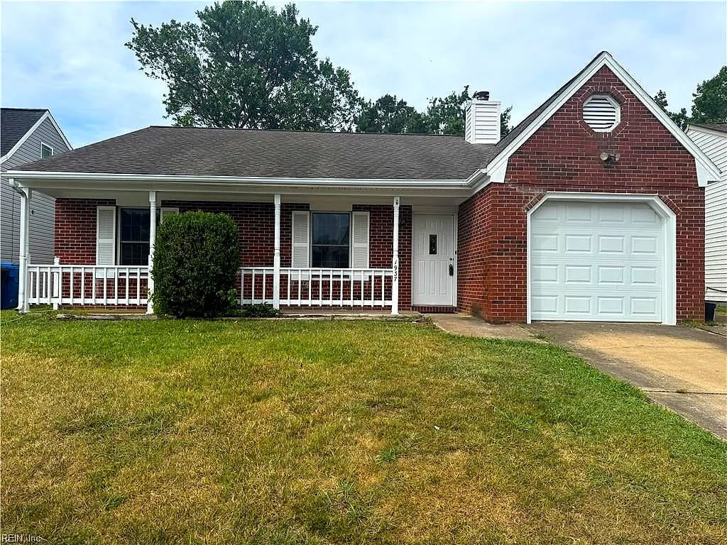 1937 Monument DR, Virginia Beach — 3 bed Residential, 1,350 sqft