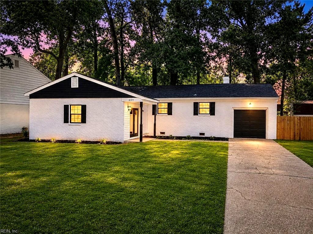 609 Virginius DR, Virginia Beach — 3 bed Residential, 1,750 sqft