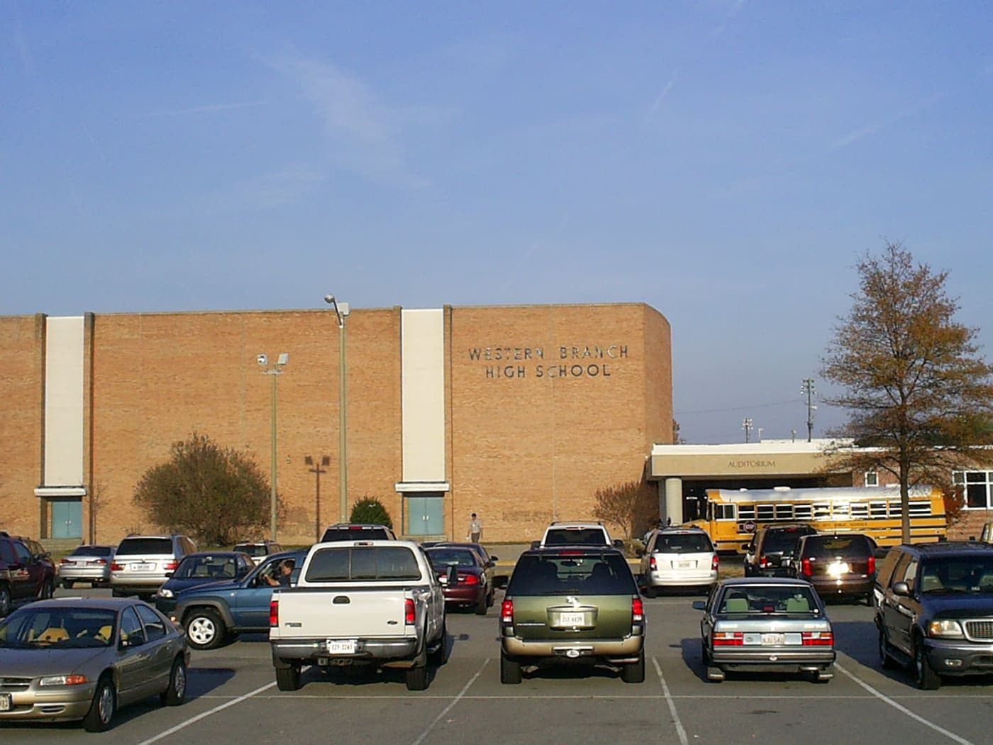 Western Branch High School building