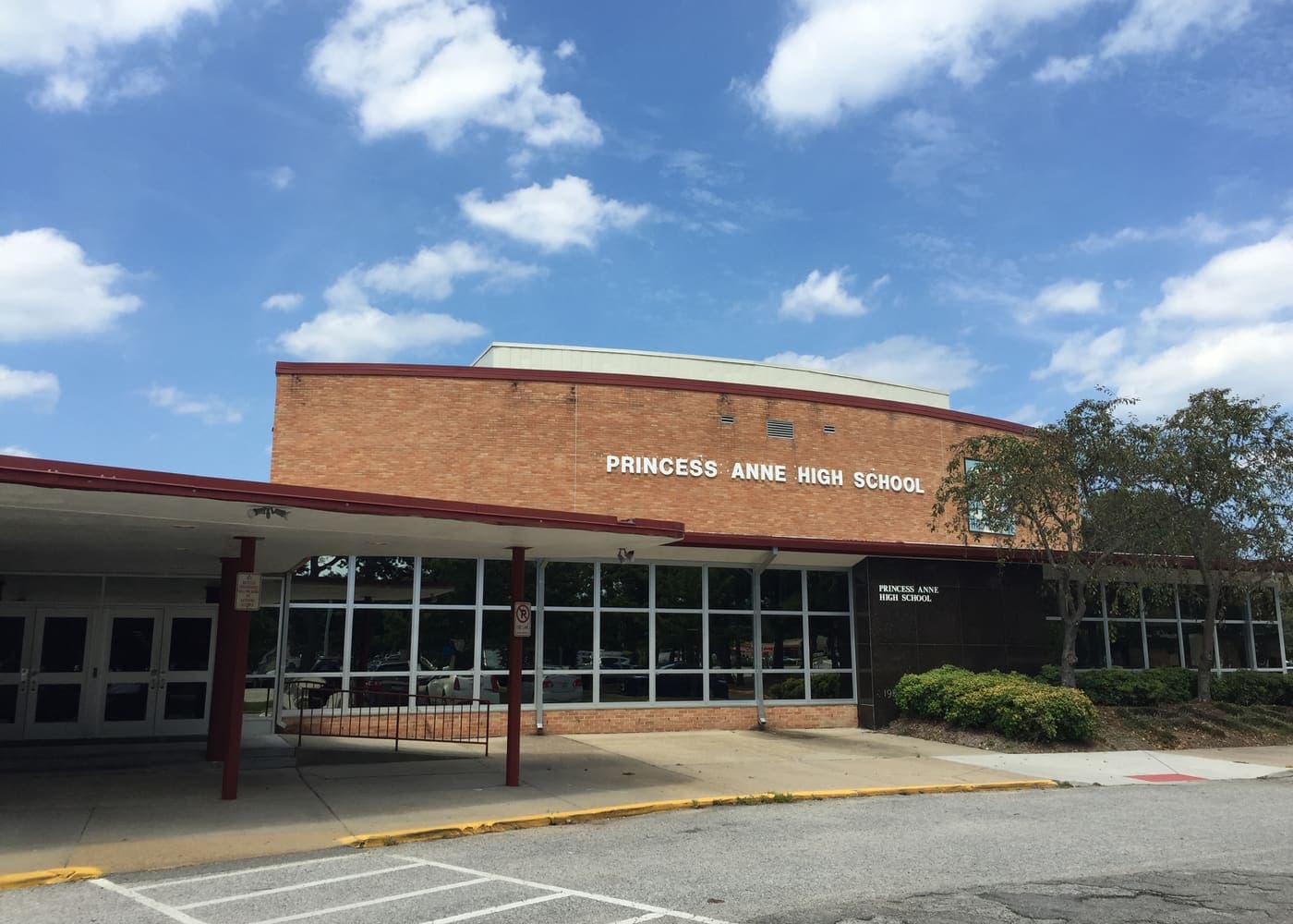 Princess Anne High School building