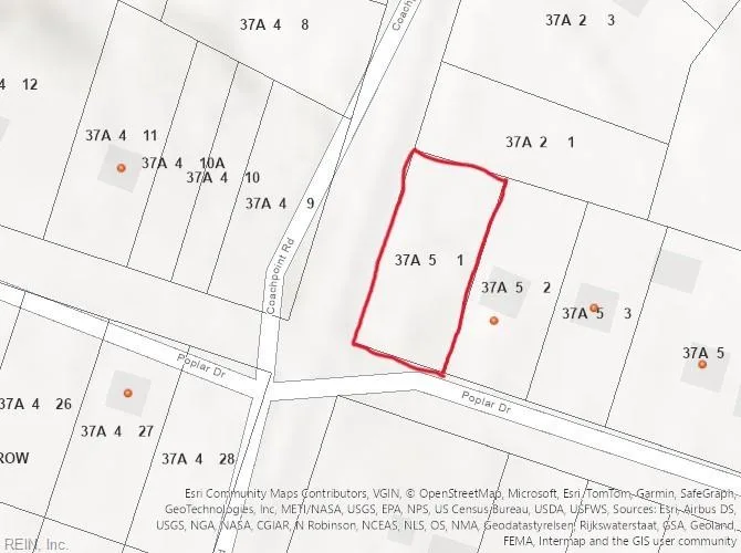 Lot 1 Poplar Drive, Hartfield VA 23071