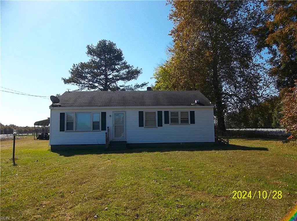 13556 White Meadow Road, Boykins — 3 bed Residential, 1,040 sqft