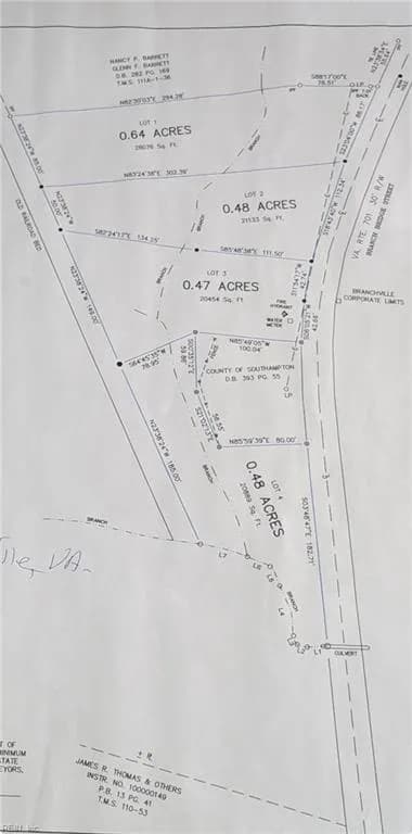 Lot 2 Branch Bridge ST, BRANCHVILLE VA 23828 - Photo 4