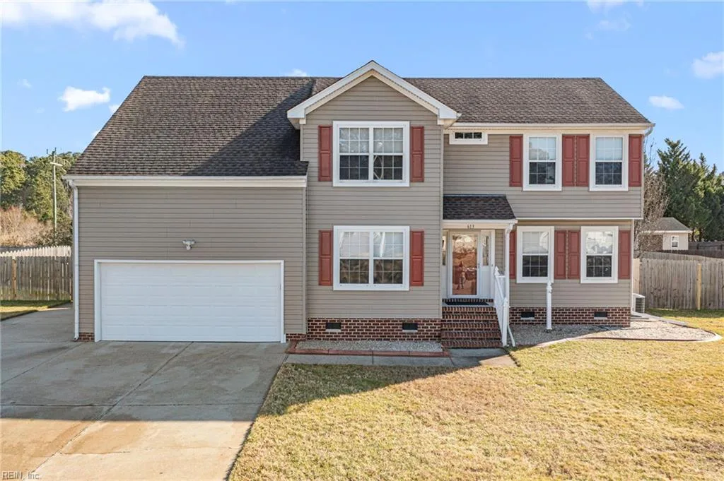 613 Erin LN, Chesapeake — 4 bed Residential, 2,161 sqft
