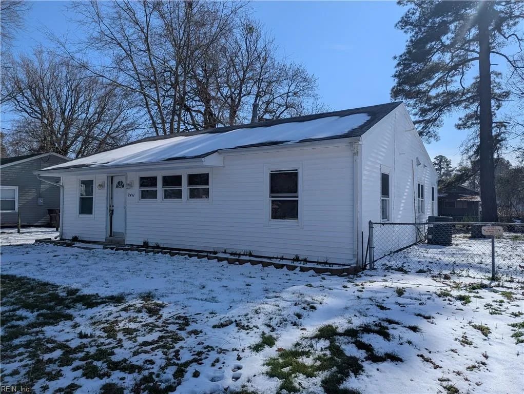 2411 Youngman RD, Chesapeake — 3 bed Residential, 1,369 sqft