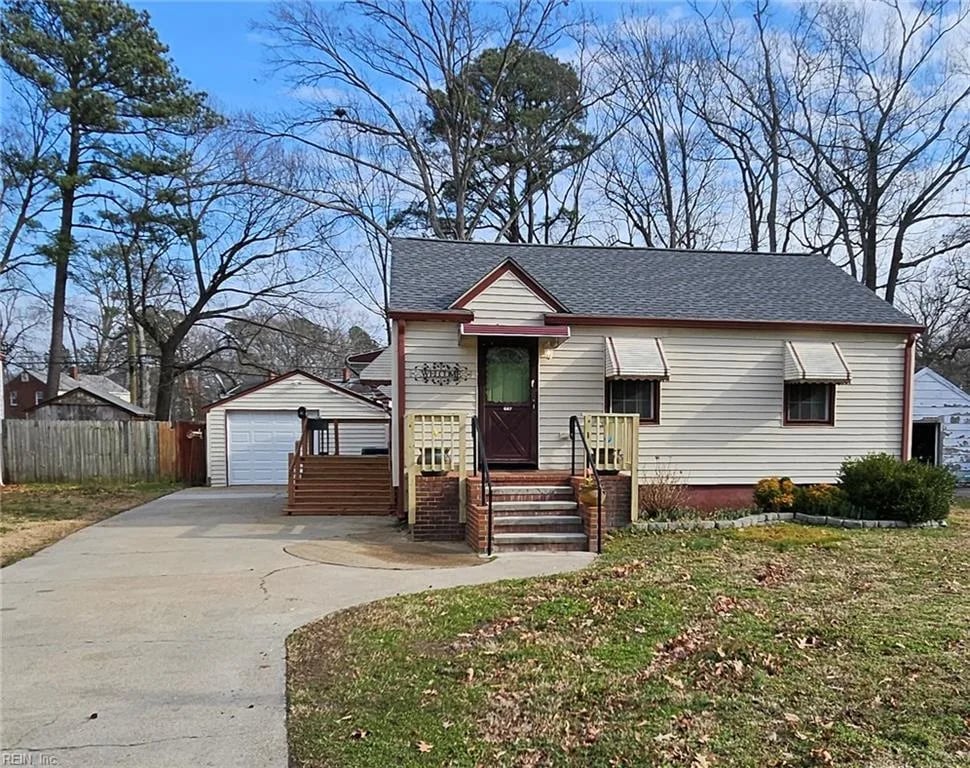 667 Ellen RD, Newport News — 3 bed Residential, 1,246 sqft