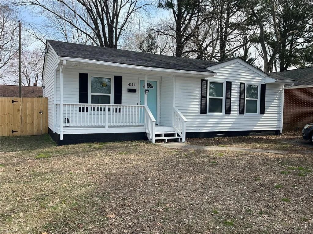 4114 Roanoke AVE, Newport News — 3 bed Residential, 1,034 sqft
