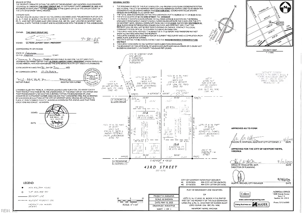 1141 43rd ST, Newport News — Land and Farms