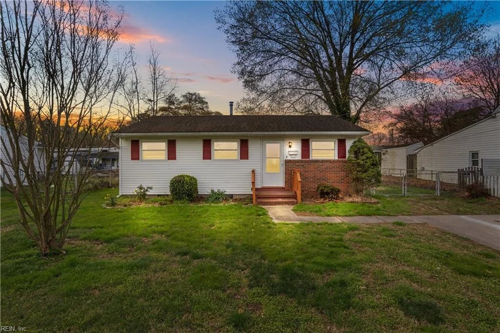 1312 Virginia AVE, Chesapeake — 3 bed Residential, 1,000 sqft