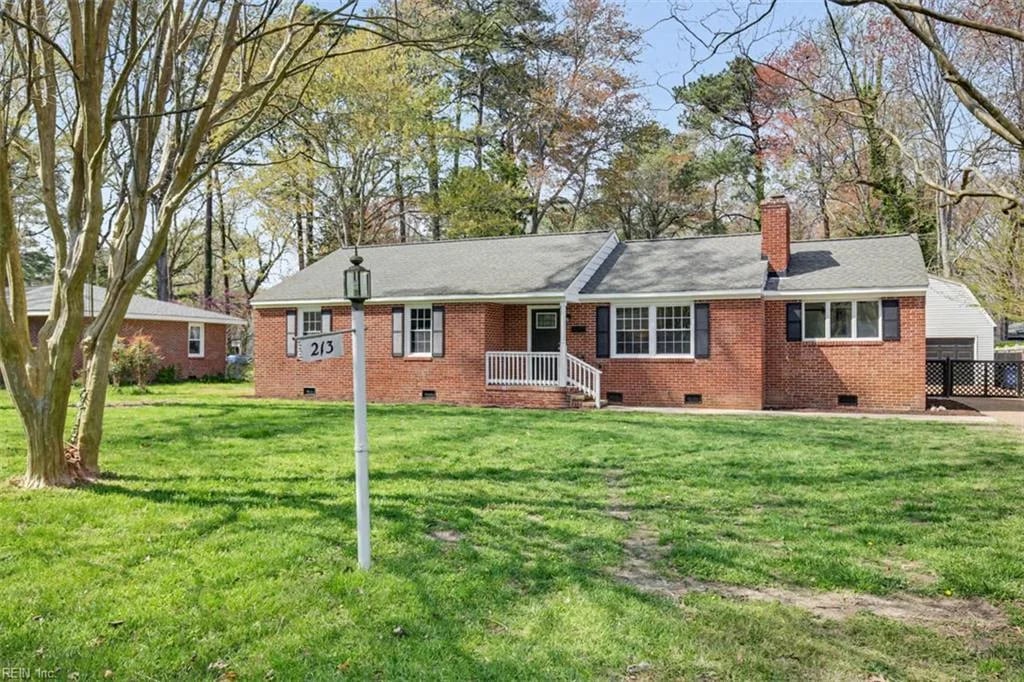 213 Milstead RD, Newport News — 4 bed Residential, 1,600 sqft
