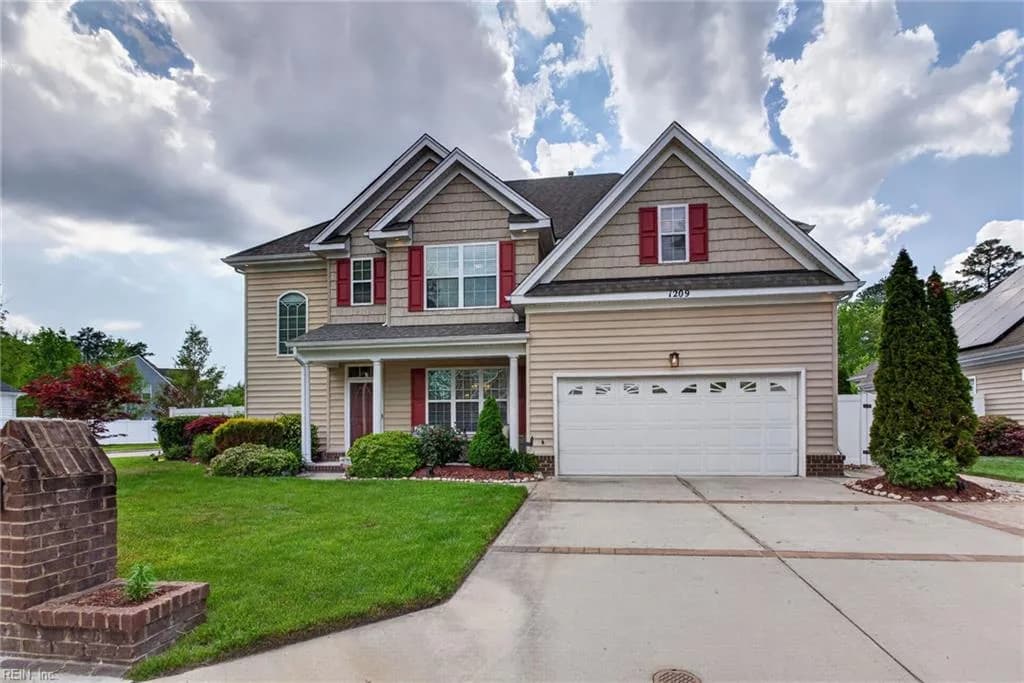 1209 Cowpens CT, CHESAPEAKE VA 23320 - Main photo