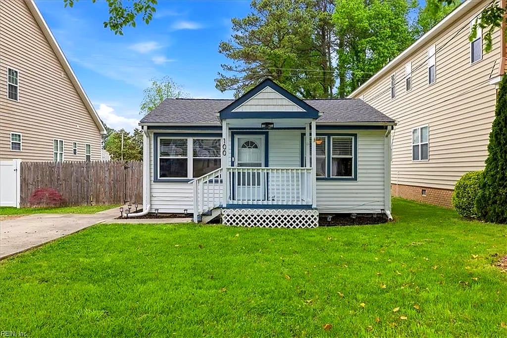 100 Columbus AVE, Chesapeake — 3 bed Residential, 1,100 sqft
