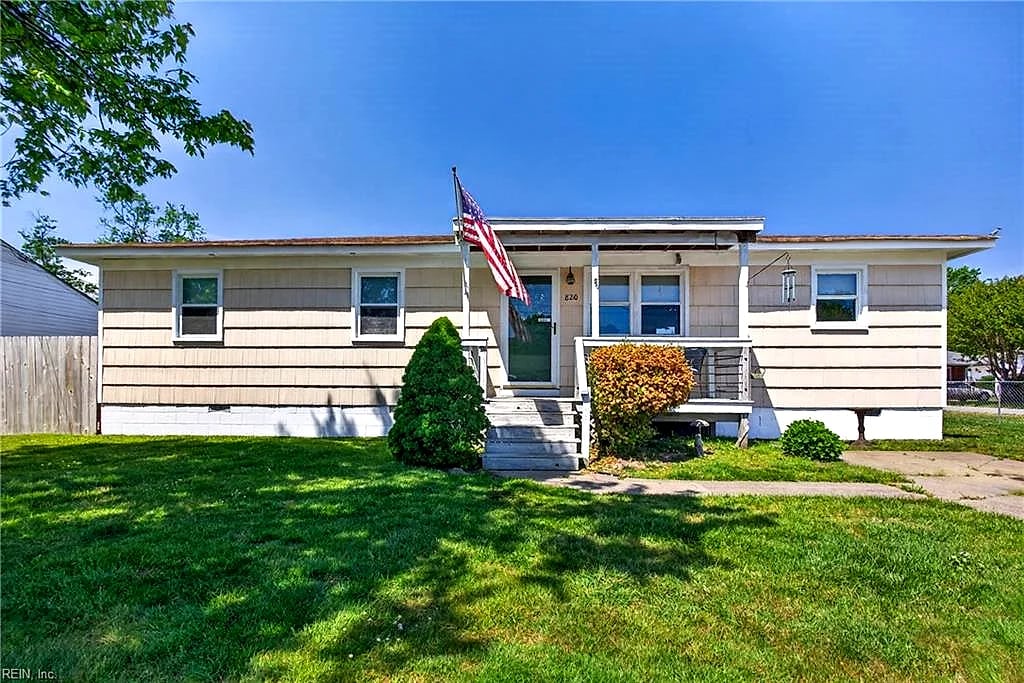 820 Henry AVE, Chesapeake — 3 bed Residential, 1,176 sqft