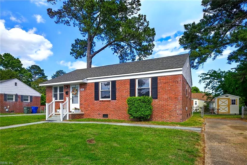 6424 Tappahannock DR, Norfolk — 3 bed Residential, 967 sqft