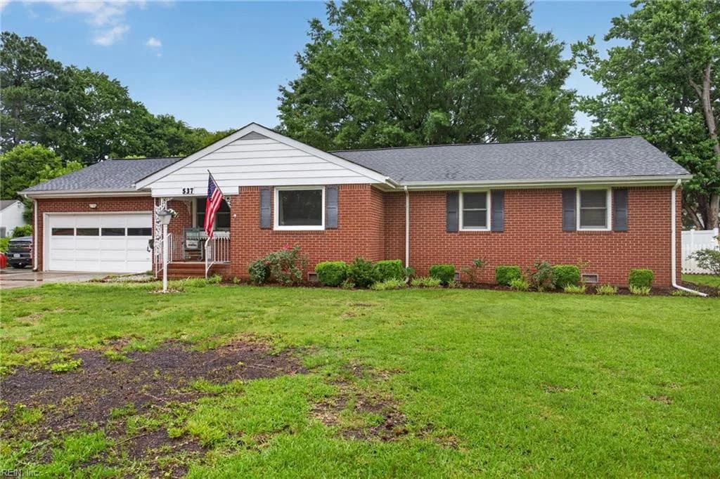 537 Hillwell RD, CHESAPEAKE VA 23322 - Main photo