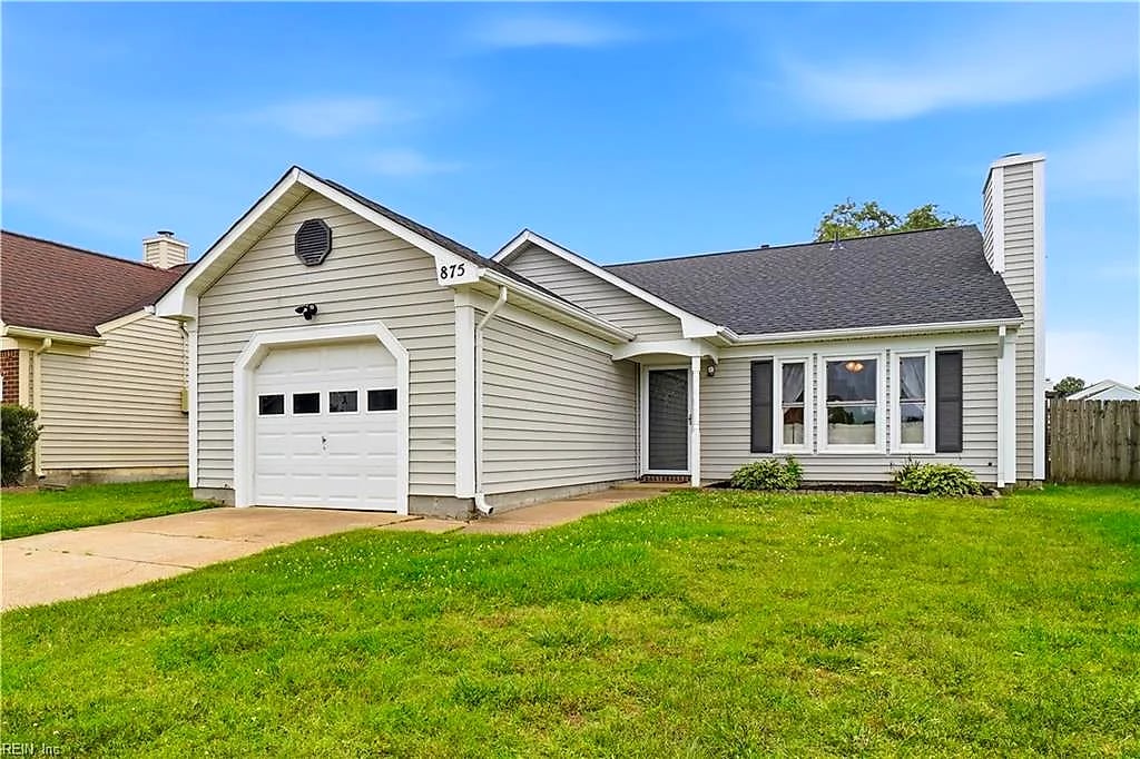 875 Avatar DR, Virginia Beach — 3 bed Residential, 1,258 sqft