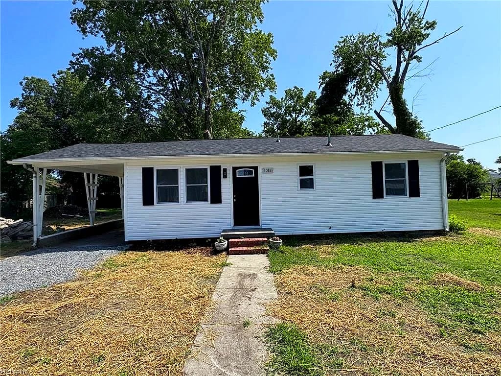 1018 Rowe ST, Hampton — 3 bed Residential, 720 sqft