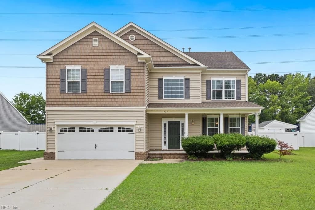 721 Tyler WAY, CHESAPEAKE VA 23322 - Main photo