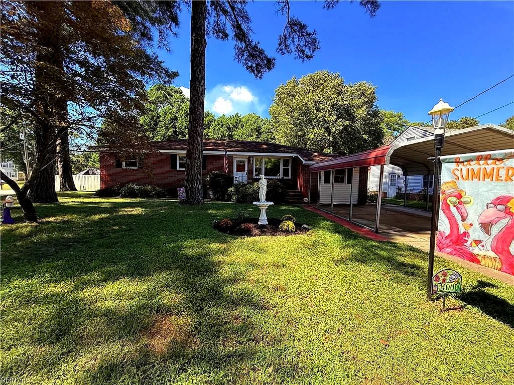 1100 Dane ST, Chesapeake — 3 bed Residential, 1,664 sqft