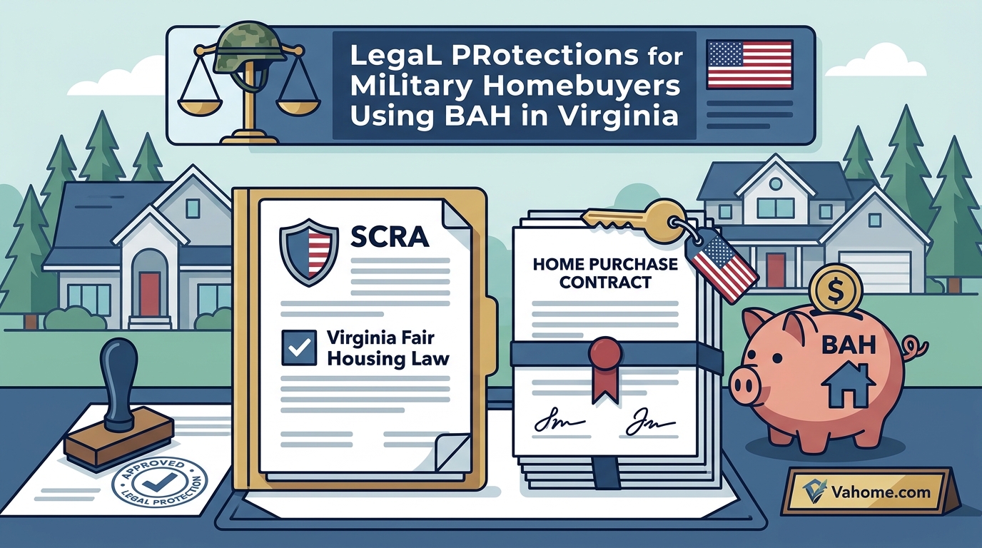 Legal Protections for Military Homebuyers Using BAH in Virginia